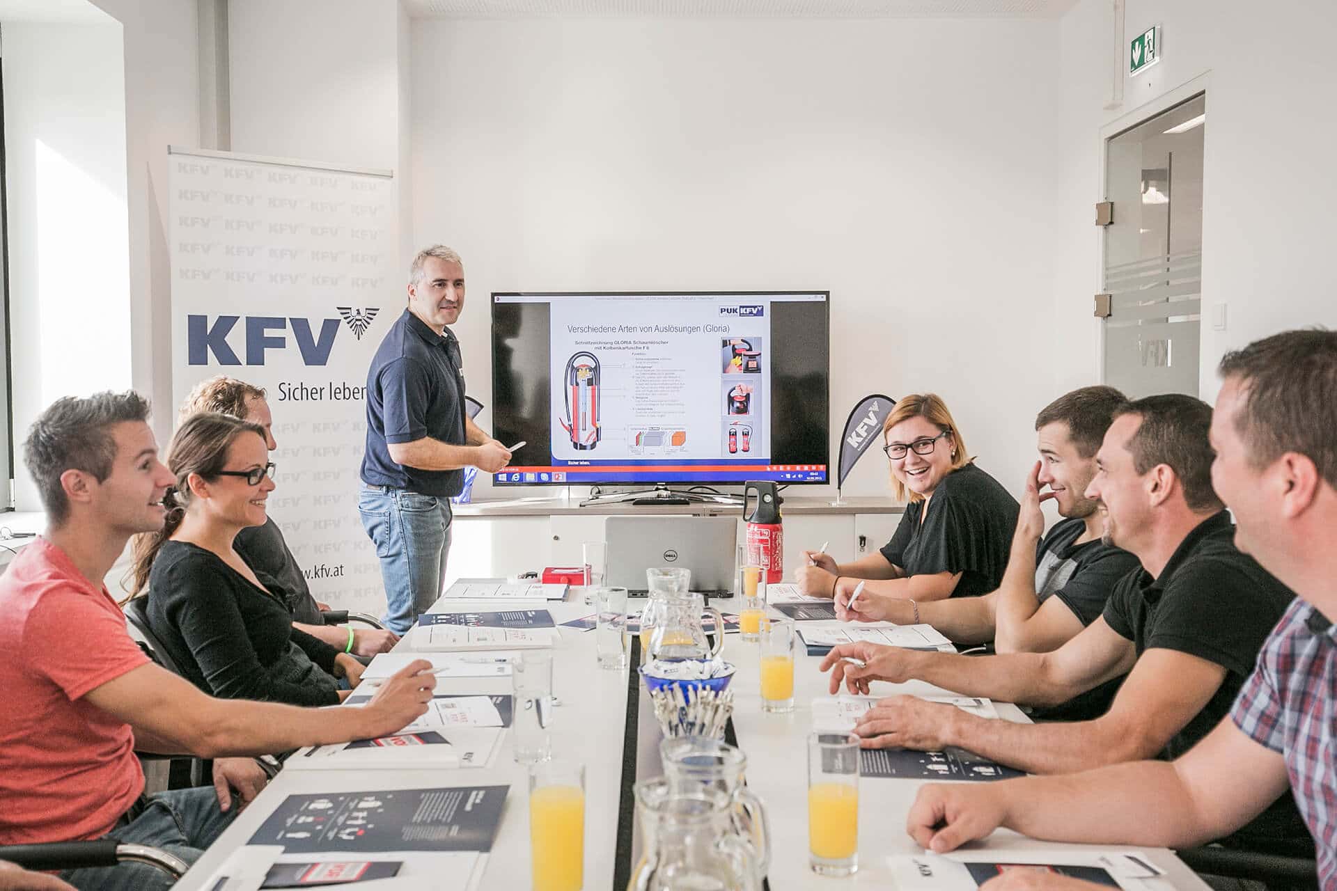 Schulung zum Brandschutzwart KFV Brandschutz